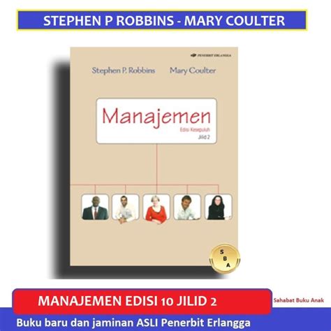 Jual Buku Manajemen Jilid Edisi Stephen P Robbins Dan Mary Coulter