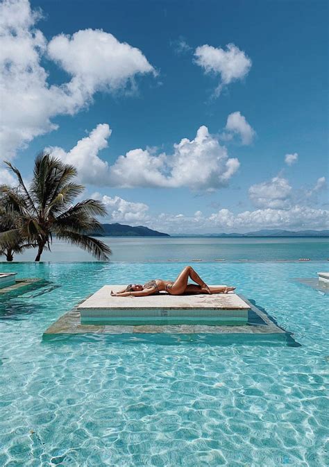 Bikini News Daily Australian Model Natasha Oakley Soaking Up The Sun