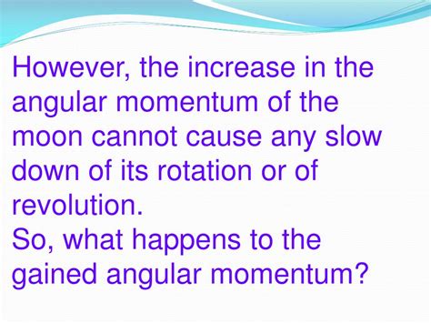 Ppt Conservation Of Momentum And Angular Momentum Powerpoint