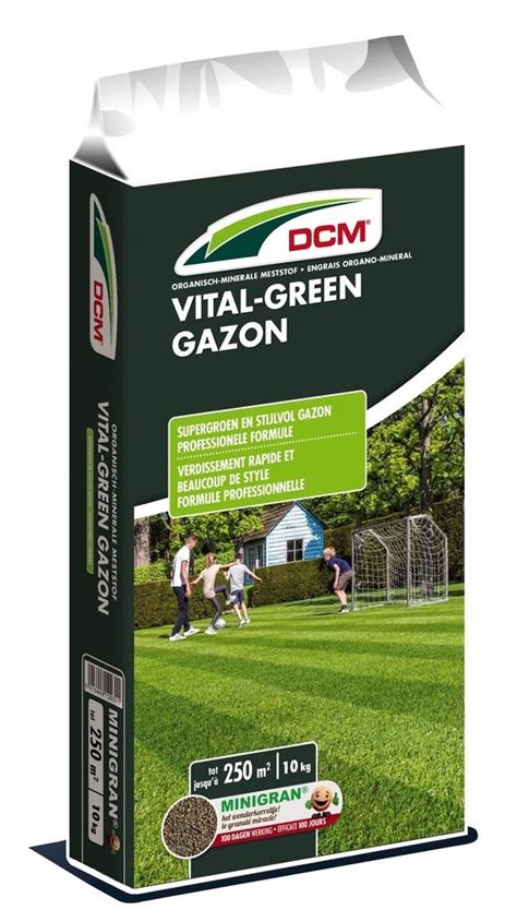 DCM Meststof Vital Green Gazon MG 10 Kg Tuincentrum Coppelmans