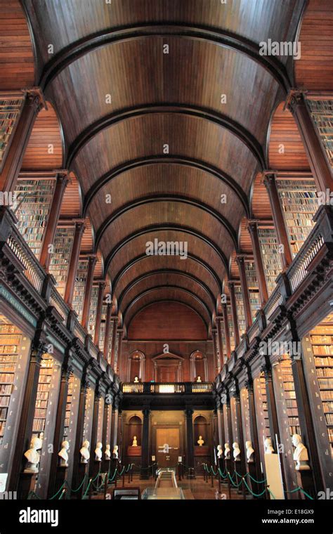 Trinity College Dublin Library Hi Res Stock Photography And Images Alamy