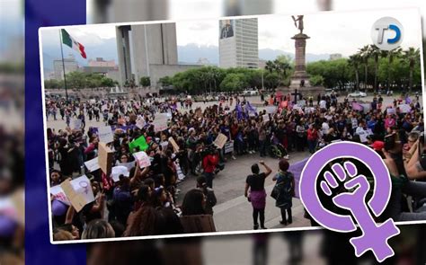 Marcha 8 de Marzo 2023 en Monterrey lugar y hora de reunión