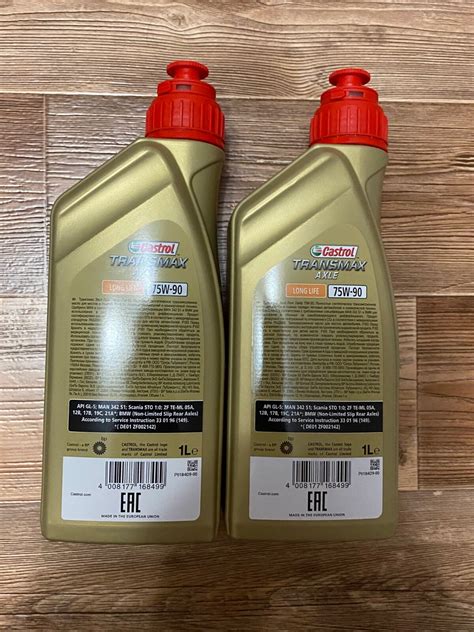 Castrol Transmax Axle Long Life W Api Gl Man S Scania