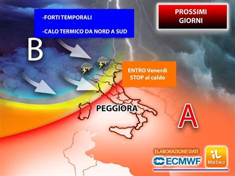 Meteo Prossimi Giorni Gioved Irrompe Il Ciclone Circe Vi Diciamo