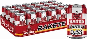 Astra Rakete Biermischgetränk Dose Einweg 24 x 0 33 l Sortenreines