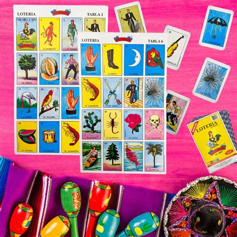 Needzo Don Clemente Autentica Loteria Mexican Bingo Colorful And