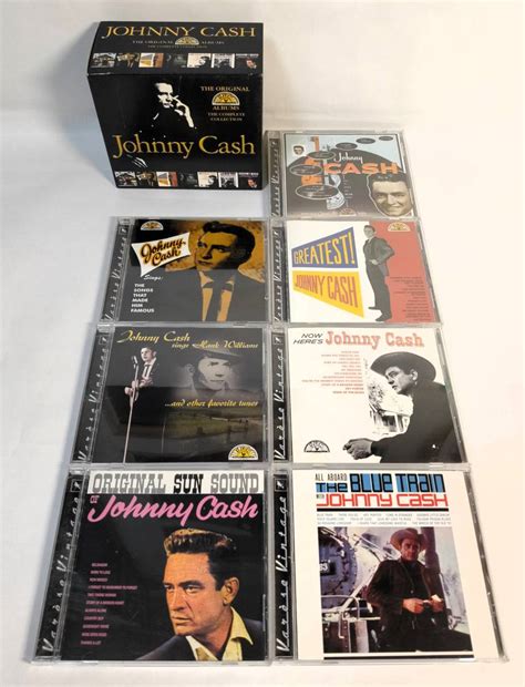 Cd Box Johnny Cash Original Sun Albums