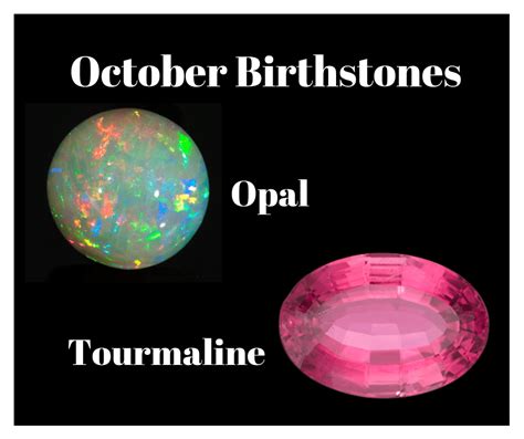 October Birthstone Opal Or Tourmaline Felys Jewelry And Pawnshop