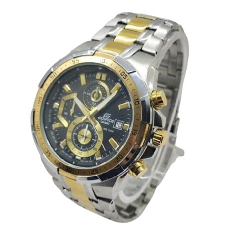 Ceas Barbati Casio Edifice Inox Cronograf Auriu Mm Emag Ro