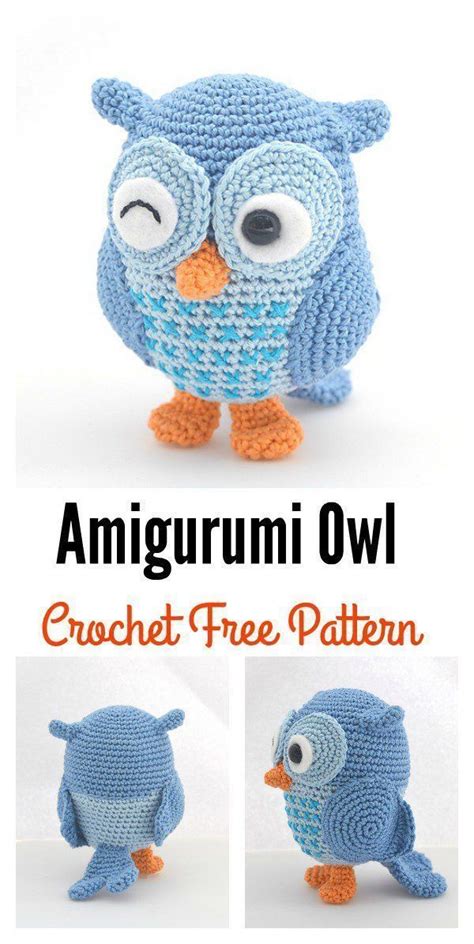 Crochet Amigurumi Owl Free Pattern Owl Crochet Patterns Owl Crochet