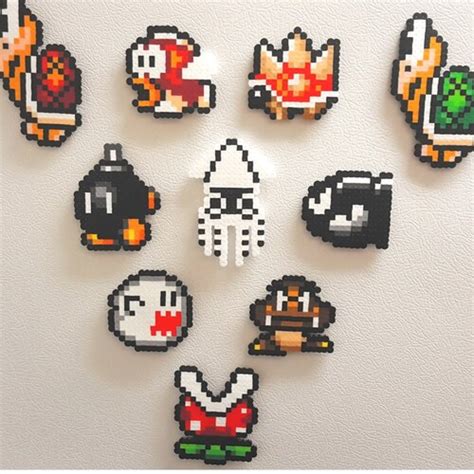 Super Mario Rpg Perler Beads 8 Bit Pixel Art Perler Bead Etsy