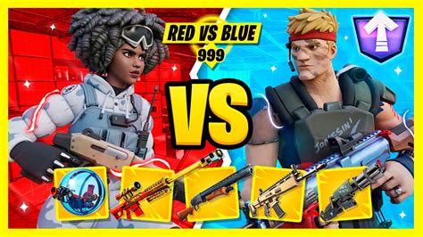 ⭐popular Red Vs Blue Mythic Arena [ Katy ] Fortnite Creative Map Code