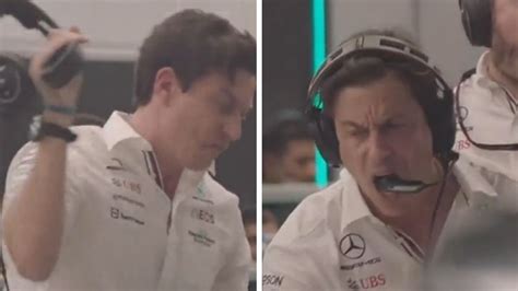 F1 News 2021 Mercedes Boss Toto Wolff Explodes In Anger Headset