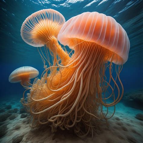 Premium Photo | Common jellyfish