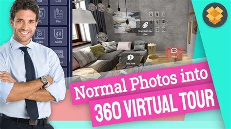 How To Create 360 Virtual Tour With Normal Image 360 Virtual Tour