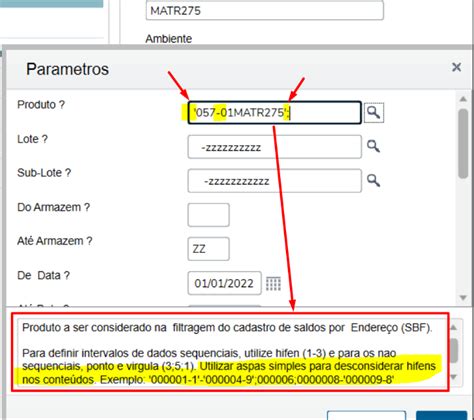 Cross Segmento Backoffice Linha Protheus SIGAEST MATR275