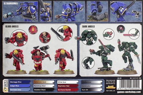 Warhammer 40000 Space Marine Assault Squad At Mighty Ape Nz