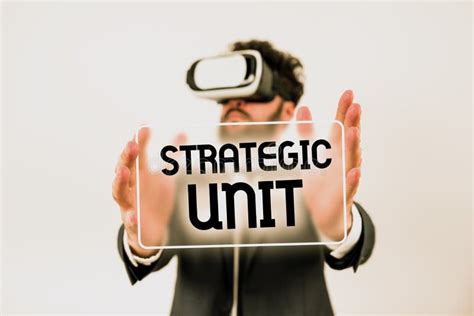 Text Caption Presenting Strategic Unitprofit Center Focused On Product