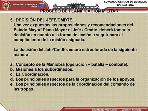 Proceso De Planificaci N Militar Ppt Descargar