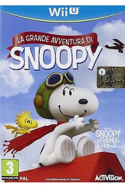 LA GRANDE AVVENTURA DI SNOOPY PER NINTENDO WiiU NUOVO UFFICIALE ITALIANO