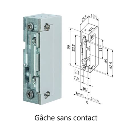 Gâche à rupture 138 profix ii Omelys