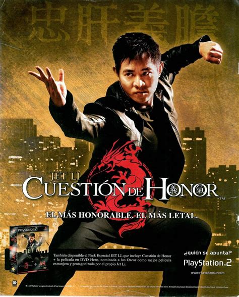 Sección visual de Jet Li Cuestión de honor FilmAffinity