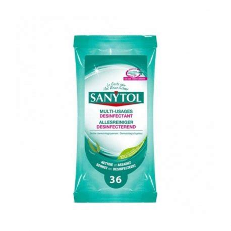 Sanytol Lingettes D Sinfectantes Multi Usages Eucalyptus Pi Ces