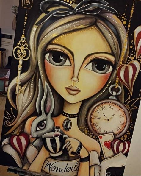 Pin By Mar A On Romi Lerda Alice In Wonderland Artwork Big Eyes Art