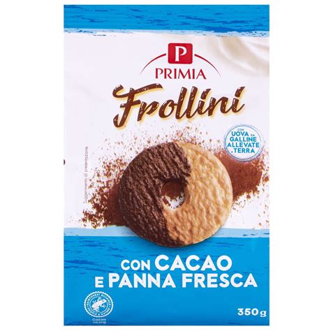 Frollini Cacao E Panna Primia G Tigros