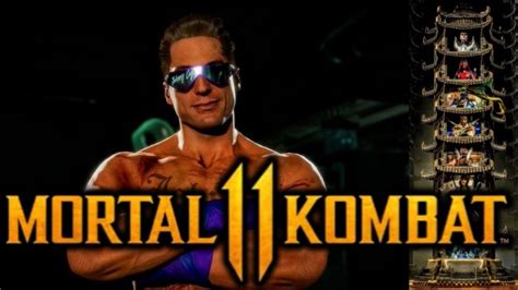 Mk Klassic Johnny Cage Klassic Tower Gameplay Ending Youtube