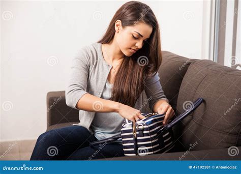 Getting Ready For Work Stock Image Image Of Home Space 47192381