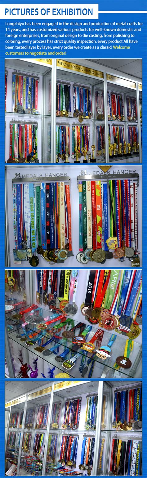 Longzhiyu Years Custom Medals Maker Online Manufacture Of Medals