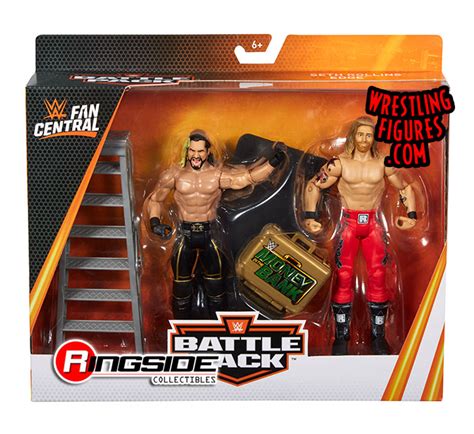 Seth Rollins & Edge - WWE Fan Central 2 - Pack WWE Toy Wrestling Action ...