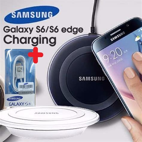 Carregador Sem Fio Original Samsung S6 S7 S8 Note 5 Cabo Usb R 139