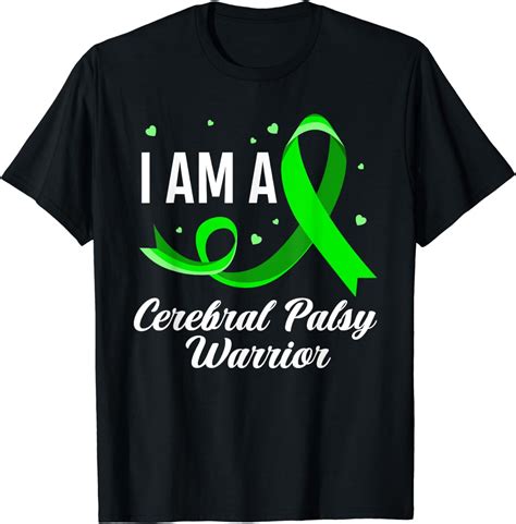 I Am A Cerebral Palsy Warrior Cp Cerebral Palsy Awareness T Shirt