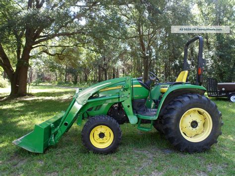 2006 John Deere 4120 Compact 4x4 Tractor With Front Loader And Bucket