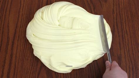 How To Make Butter Slime DIY Soft Stretchy Butter Slime Without Clay