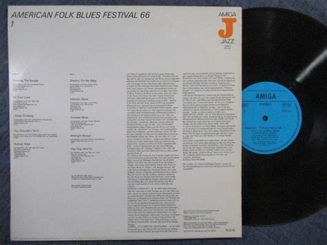 American Folk Blues Festival Vol Blue Label Reissue Lp Ddr