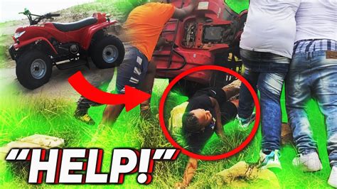 Four Wheeler Wreck Prank 🥺😱🤯 Gone Wrong Youtube