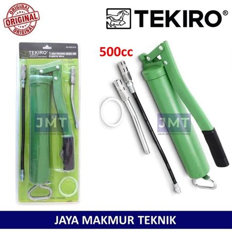 Jual TEKIRO Pompa Gemuk Tangan 500 Cc Hand Grease Gun Pump Original Di