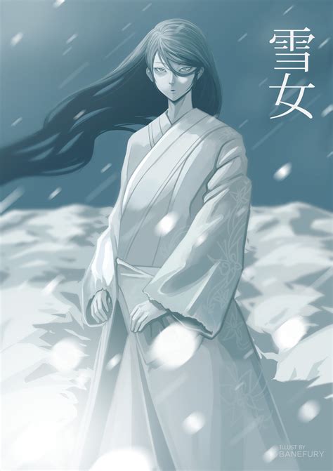 Artstation Yuki Onna Yokai