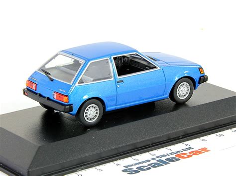 Масштабная модель Mitsubishi COLT - 1978 - BLUE METALLIC лучшая цена!