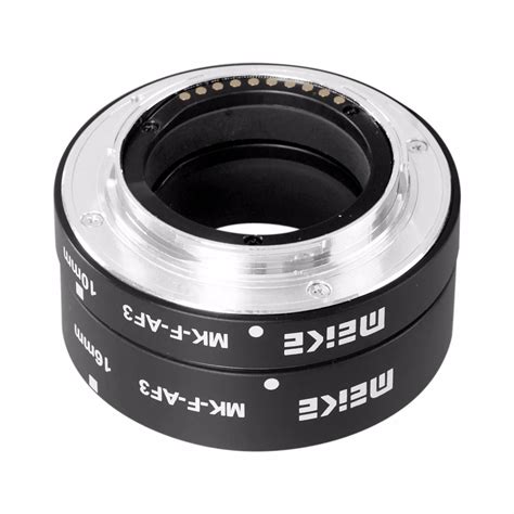 Meike MK F AF3 Metal Auto Focus Macro Extension Tube 10mm 16mm For