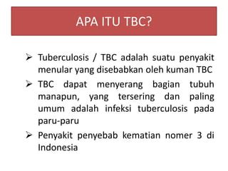 Ppt Materi Tuberculosis Paru Fixed Pptx Ppt