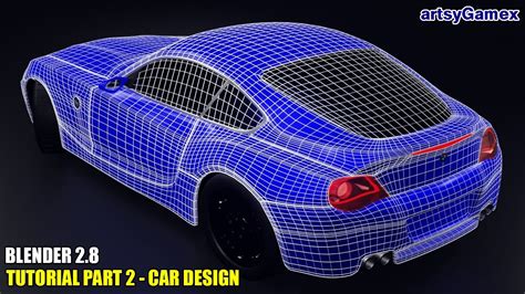 3D Car Modeling Tutorial Part 2 BMW Z4 M Blender 2 8 YouTube