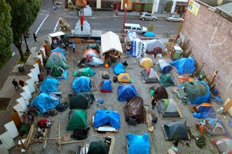 Tent Cities Full Of Homeless People Are Booming In Cities All Over