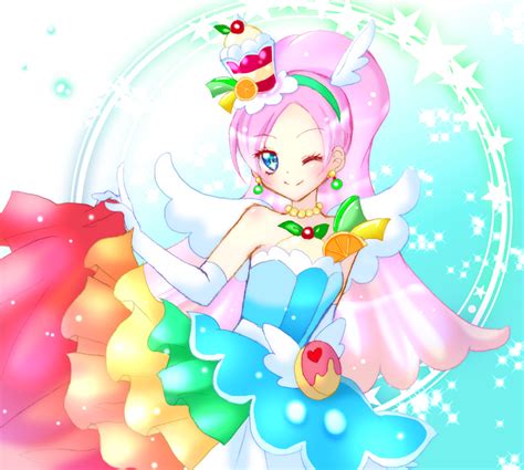 Cure Parfait KirakiraPrecure a la Mode Image by 水羽 skeb受付中