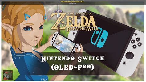 [item] Nintendo Switch Oled Pro [the Legend Of Zelda Breath Of The