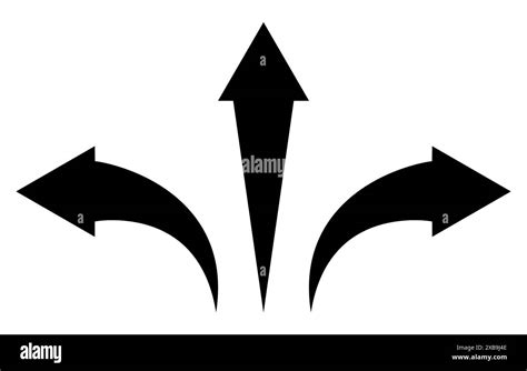 Arrow Shape Symbol Set Pointed Arrow Pointing To The Left Right And