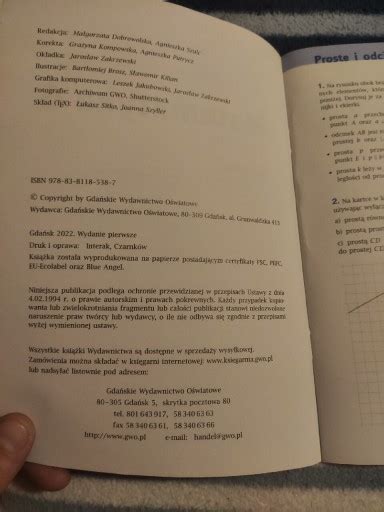 Matematyka Z Plusem Geometria Wiczenia Gwo Ostr W Mazowiecka Kup